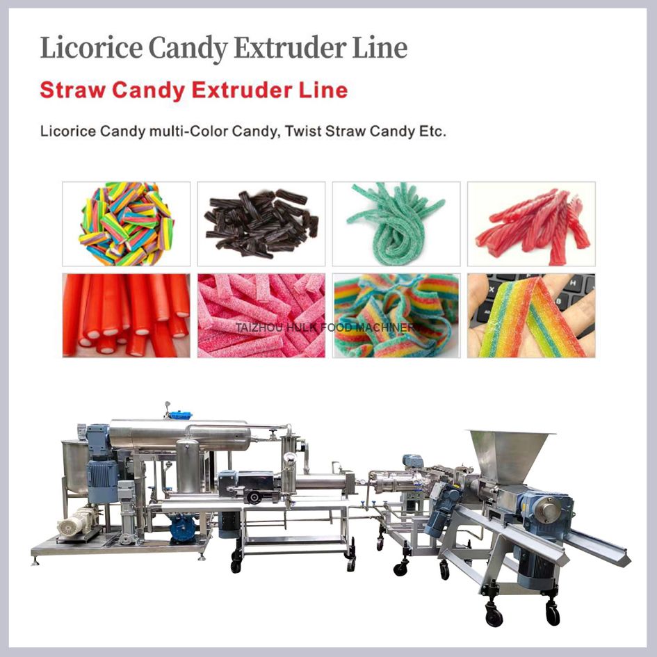 Liquorice Candy Extruder Production Line