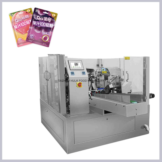 Pre-Made Bag Rotary Feeding Packing Machine for gummy candy (VFS-80)