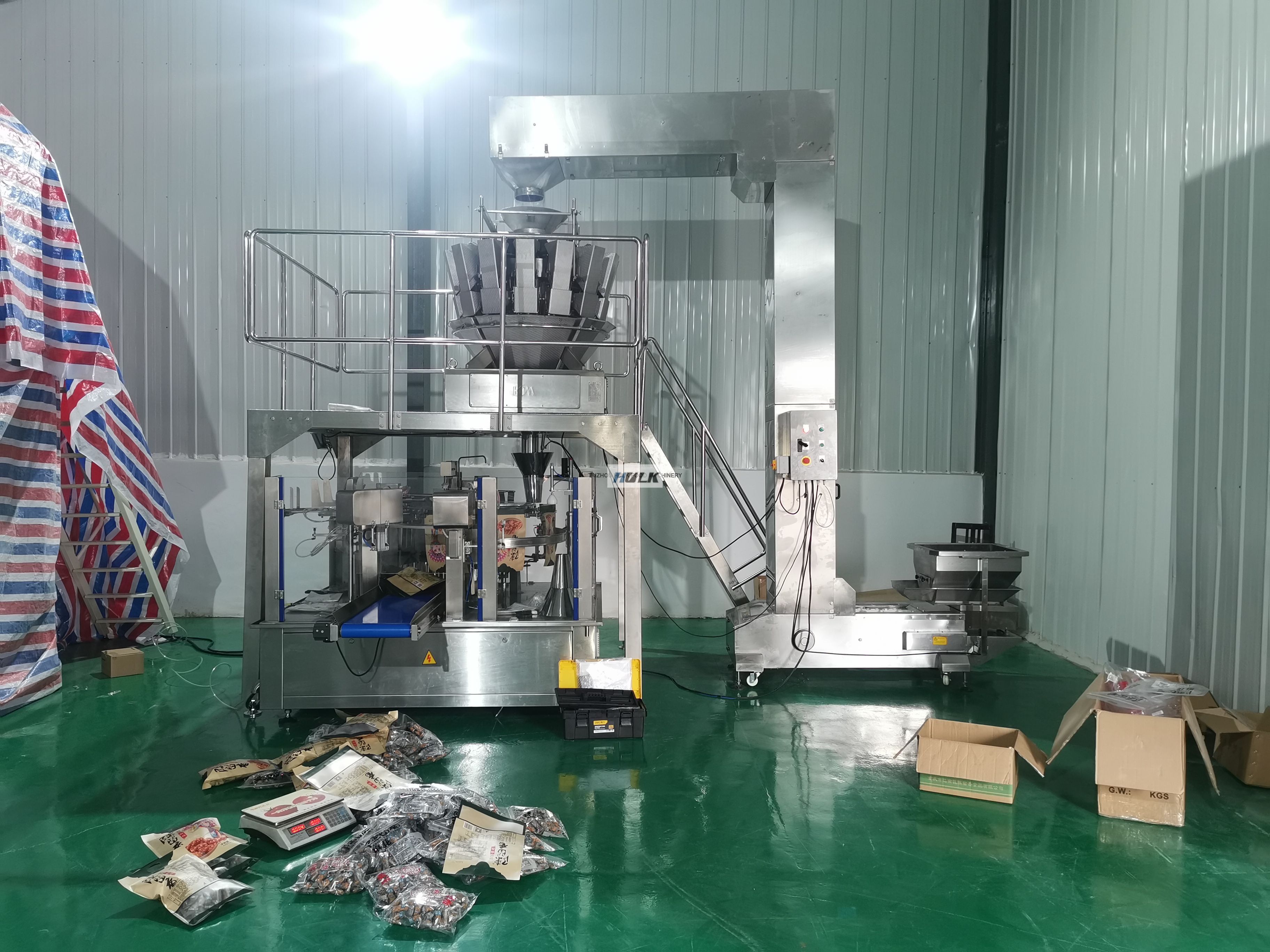 Pre-Made Bag Rotary Feeding Packing Machine (VFS-80)