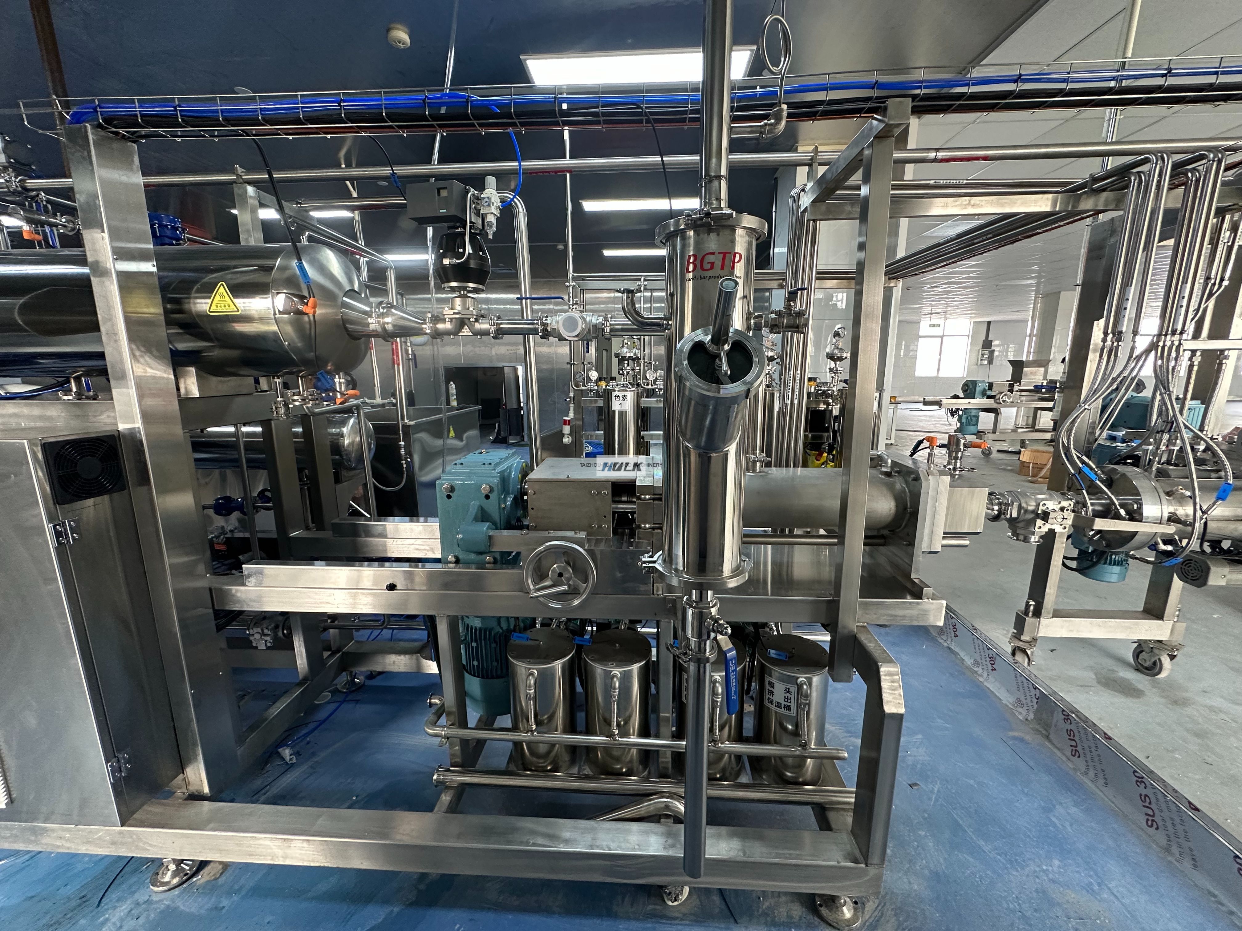 Liquorice Candy Extruder Production Line