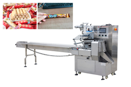 Swiss Roll Egg Roll Wafer Roll Wrapping Packaging machine
