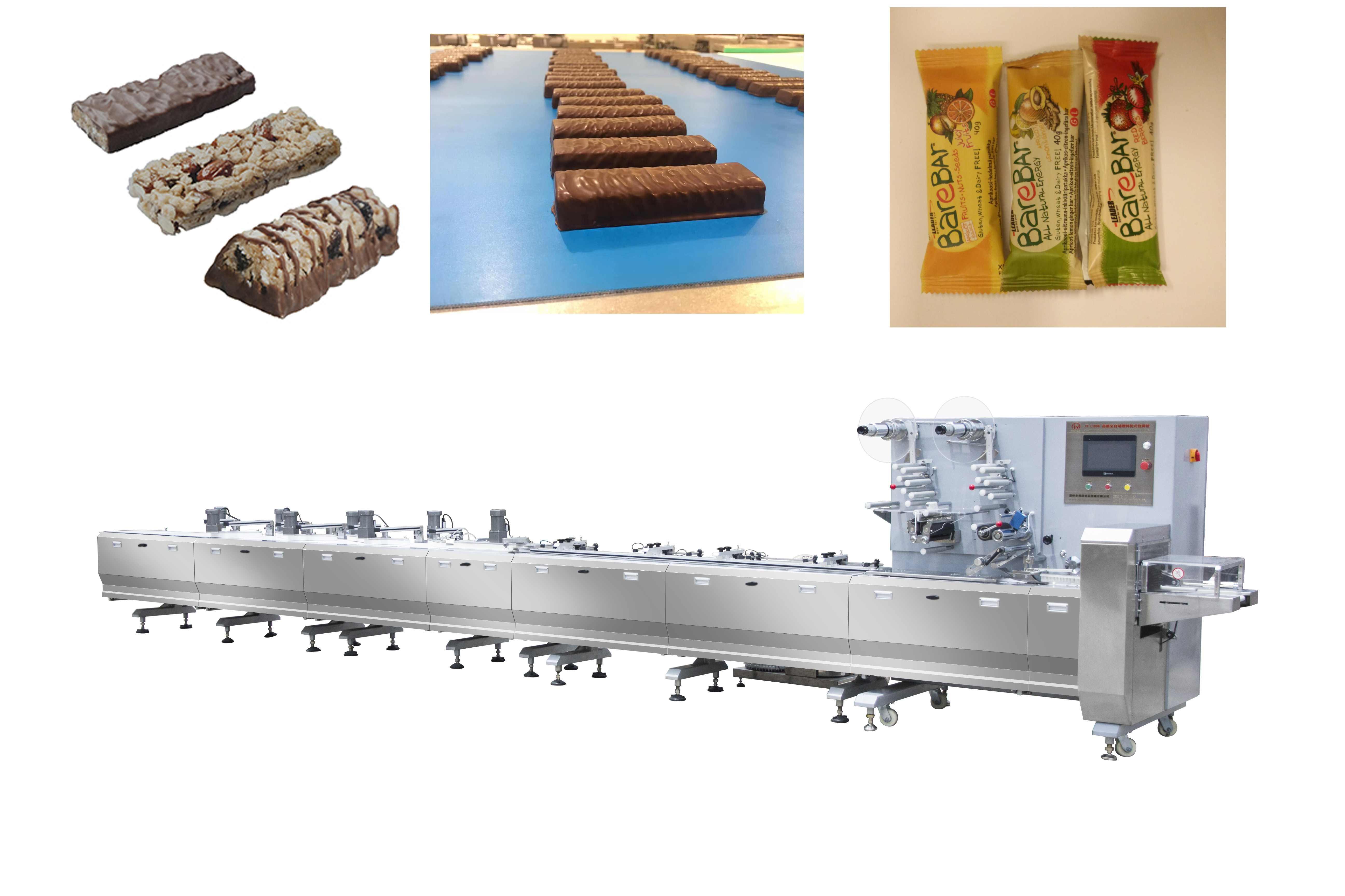 Protein Bar Chocolate Bar Candy Bar Packaging Machine(JY-L1000)